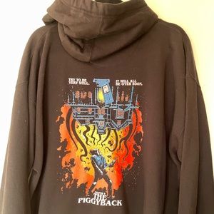 Stranger things piggyback hoodie